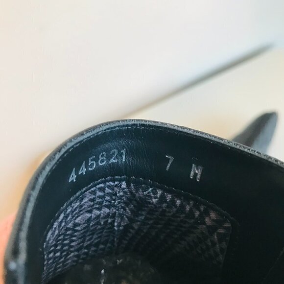 Aquatalia Nadie Black Leather Waterproof Ankle Boot Size 7 - Picture 8 of 10